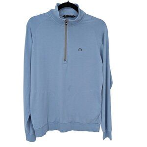 Travis Mathew Quarter Zip Pullover Performance Golf Athleisure Minimalist Size S